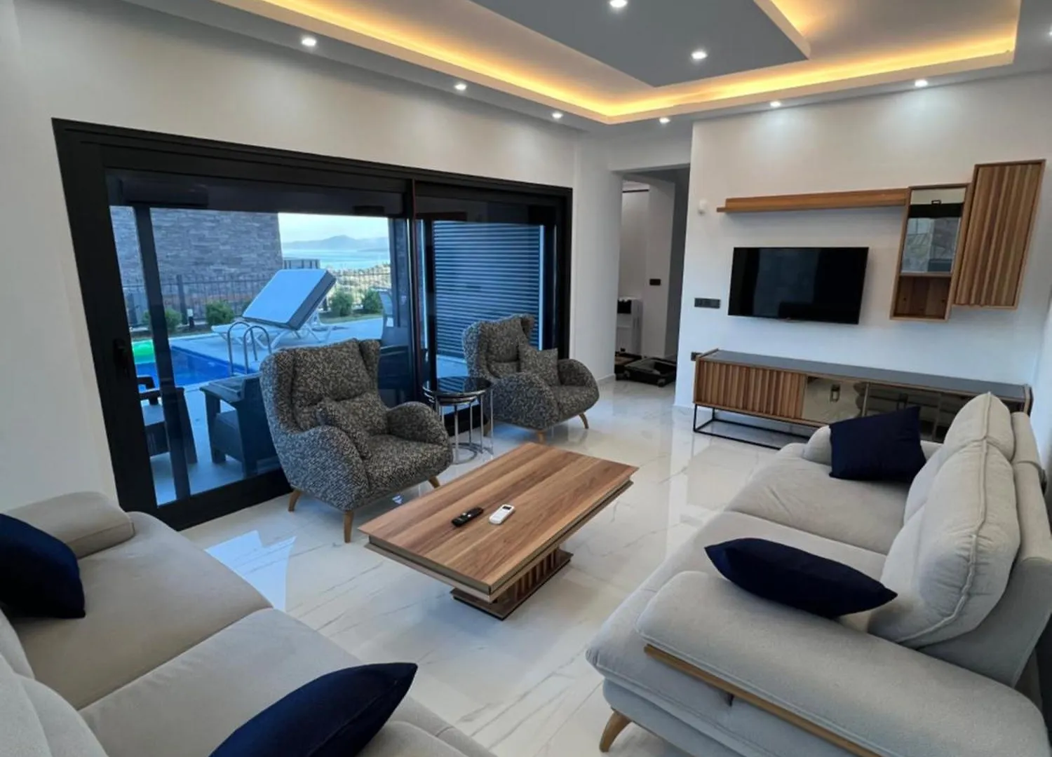 Villa Yakisikli Bodrum Vue Mer Avec Piscine Privee Milas Turkey
